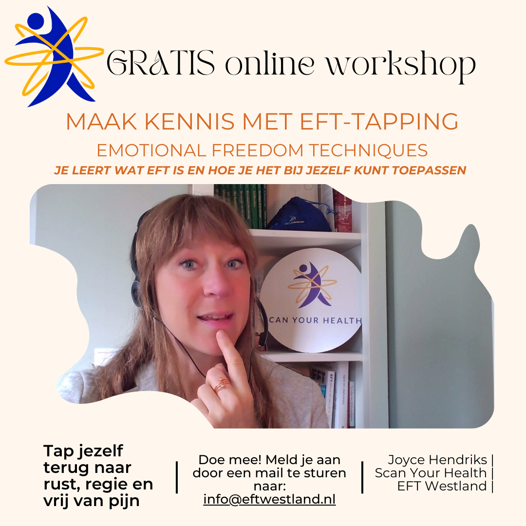 EFT Westland Gratis online workshop Maak kennis met EFT